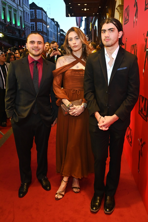 Prince Jackson, Paris Jackson, Bigi Jackson, Londyn, marzec 2024
