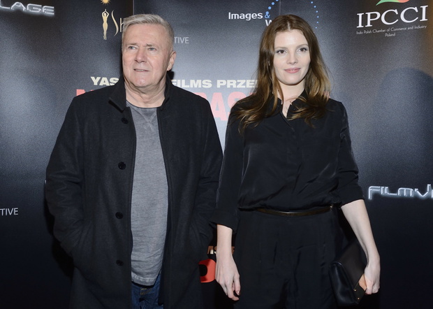 Karolina Nolbrzak i Włodzimierz Matuszak, Premiera filmu "Nieustraszona", 2015