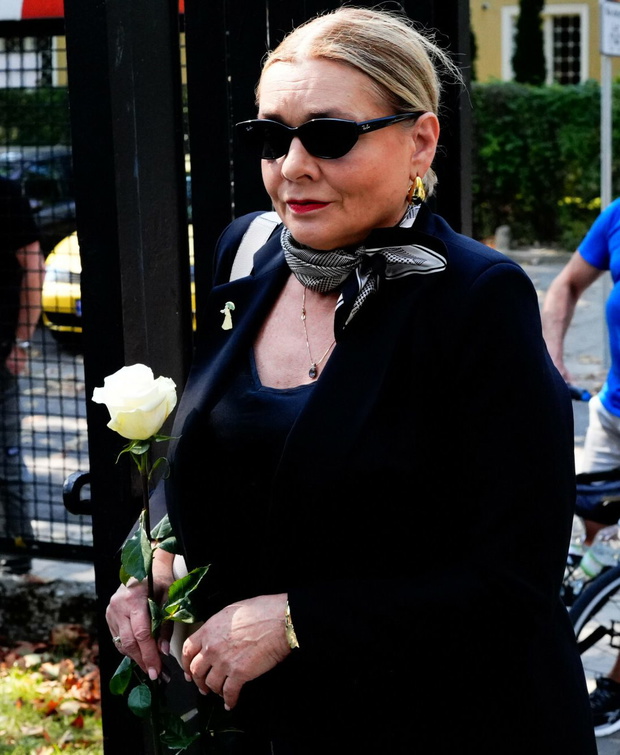 Małgorzata Ostrowska-Królikowska, 08.09.2025 Warszawa Pogrzeb Stanislawa Sojki