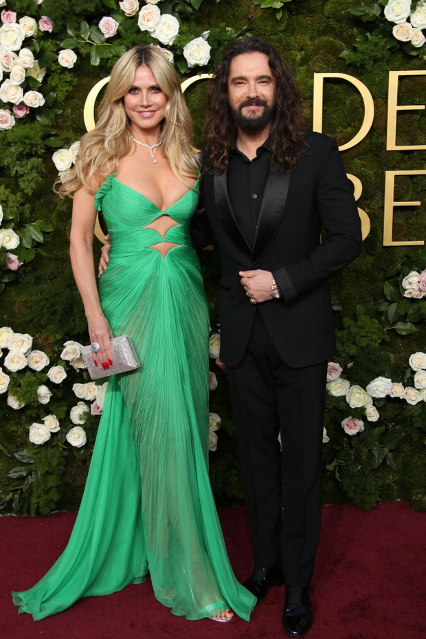 Heidi Klum, Tom Kaulitz, Złote Globy, 2025