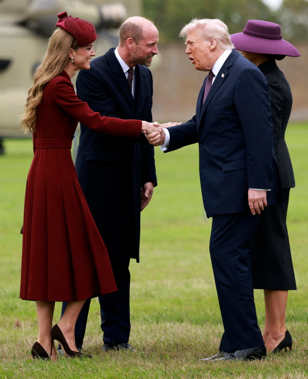 Donald Trump, księżna Kate, 2025