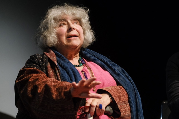 BFI Southbank, London, UK. 8th Nov, 2021. Miriam Margolyes on stage at Mark Kermode in 3D. Picture by Credit: Julie Edwards/Alamy Live News