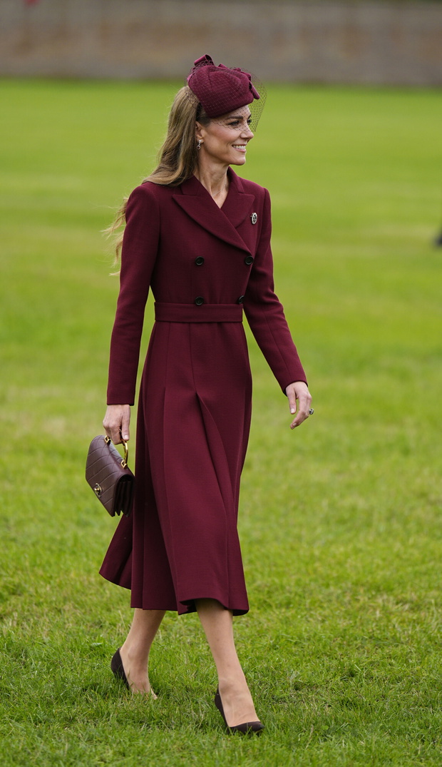 Księżna Kate podczas wizyty Trumpów w Wielkiej Brytanii