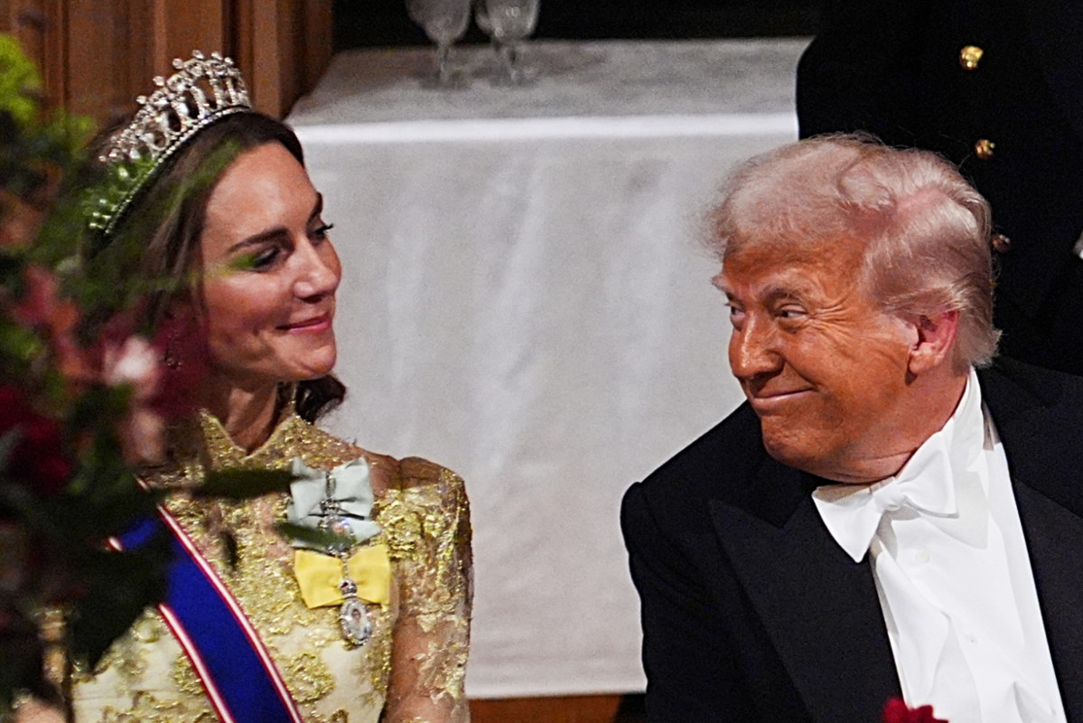 Donald Trump, księżna Kate, 2025