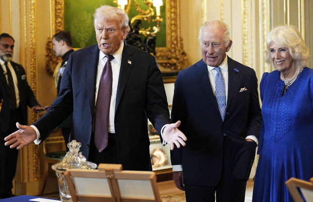 Król Karol III, Prezydent Trump z wizytą w Wielkiej Brytanii