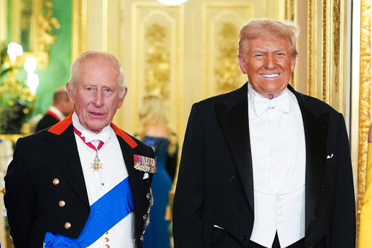 Król Karol III, Prezydent Trump z wizytą w Wielkiej Brytanii