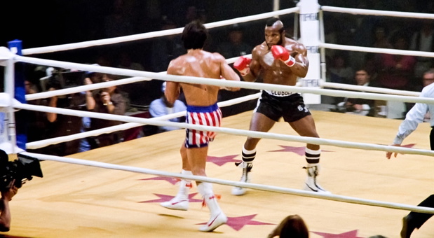 Mr. T and Sylvester Stallone