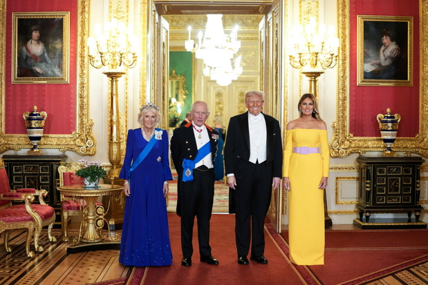Król Karol III, Prezydent Trump z wizytą w Wielkiej Brytanii