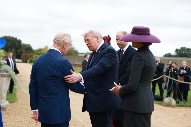 Trump, król Karol