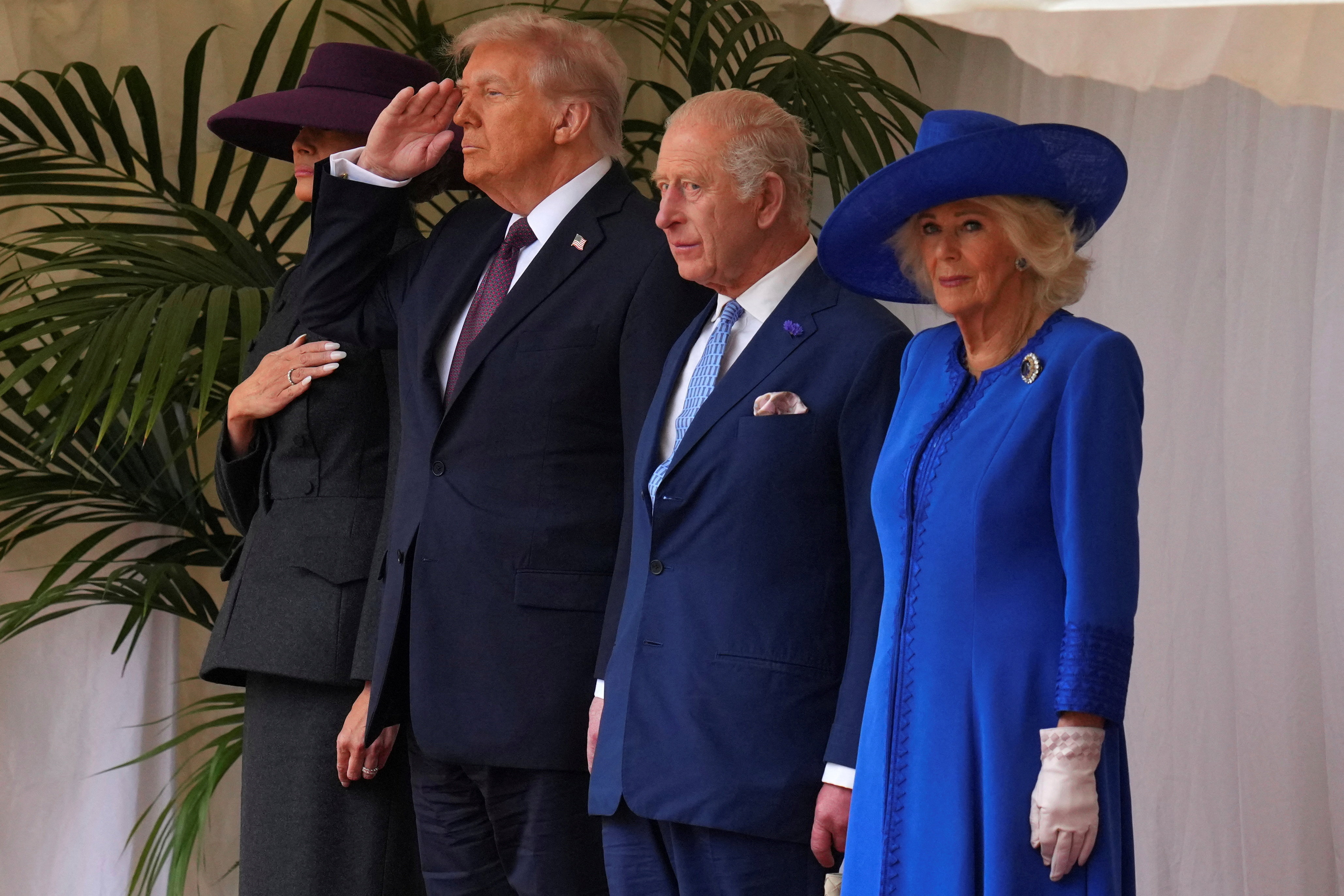 Trump, król Karol III