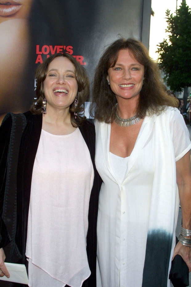 Jul 31, 2001; Los Angeles, CA, USA; Actress MARCHELINE BERTRAND (Angelina Jolie's mother) & actress JACQUELINE BISSET @ the premiere of 'Original Sin.'. (Credit Image: Lisa O'Connor/ZUMAPRESS.com)