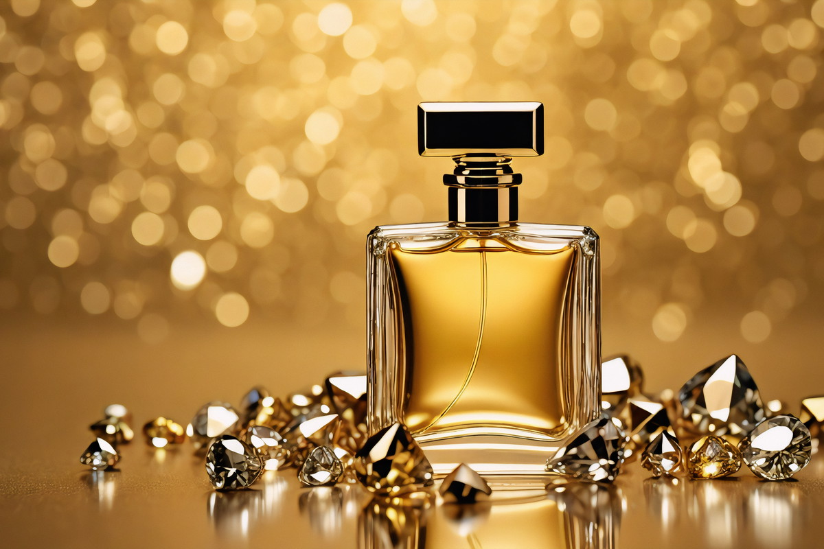 Perfumy ze złotem