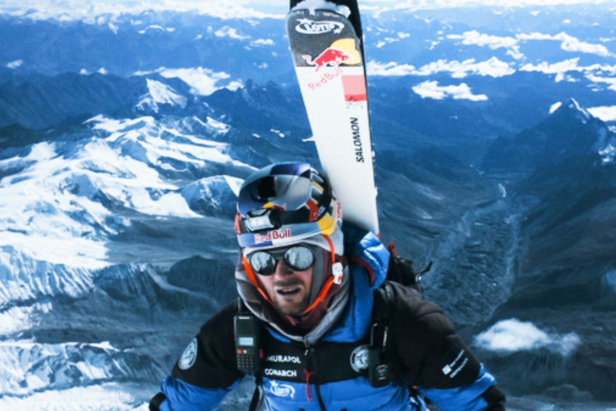 Andrzej Bargiel, Historyczny zjazd z Mount Everest