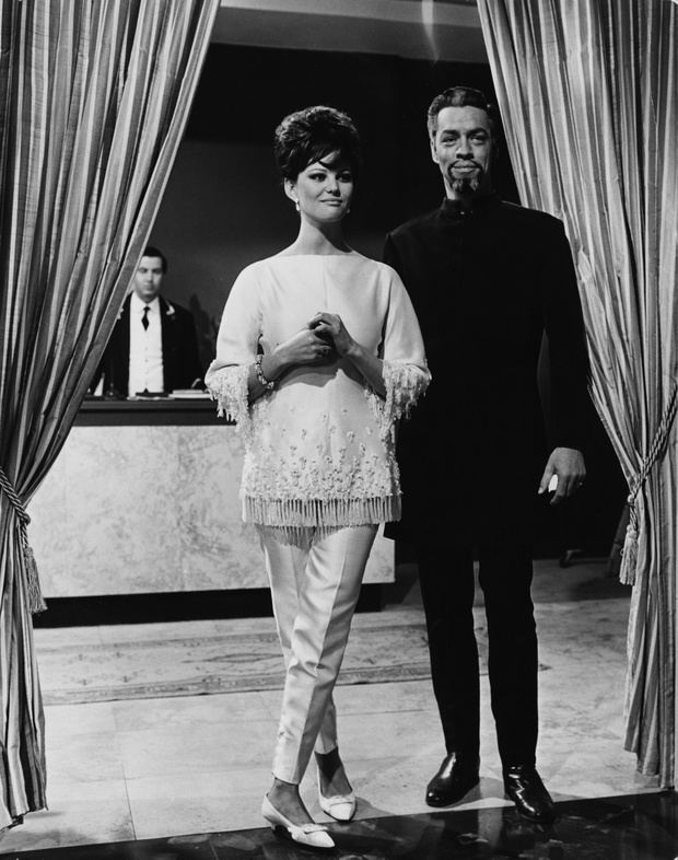 Claudia Cardinale And James Lanphier