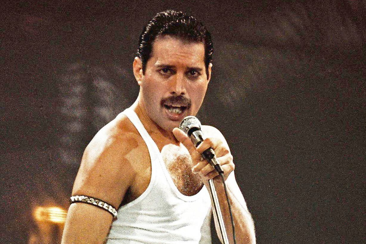 Freddie Mercury. Live Aid, 1985 rok