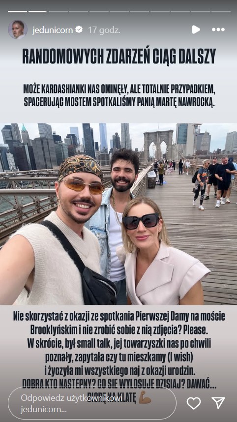 Marta Nawrocka, celebryci Netflix