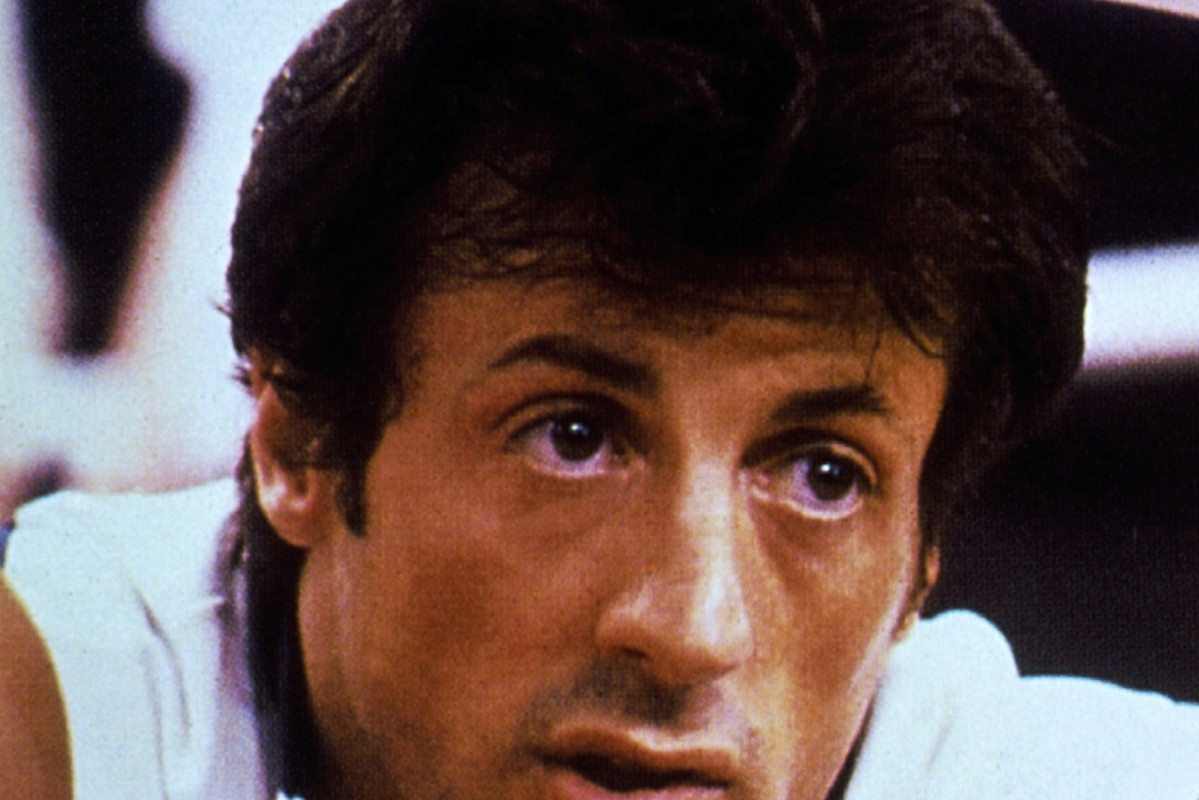 Rocky 4 film sensacyjny, USA 1985 Sylvester Stallone scena z: Sylvester Stallone