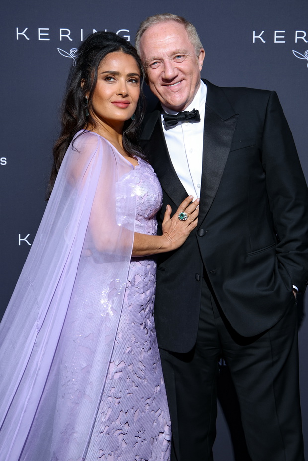 Hayek Pinault i François-Henri Pinaul, 2024 rok