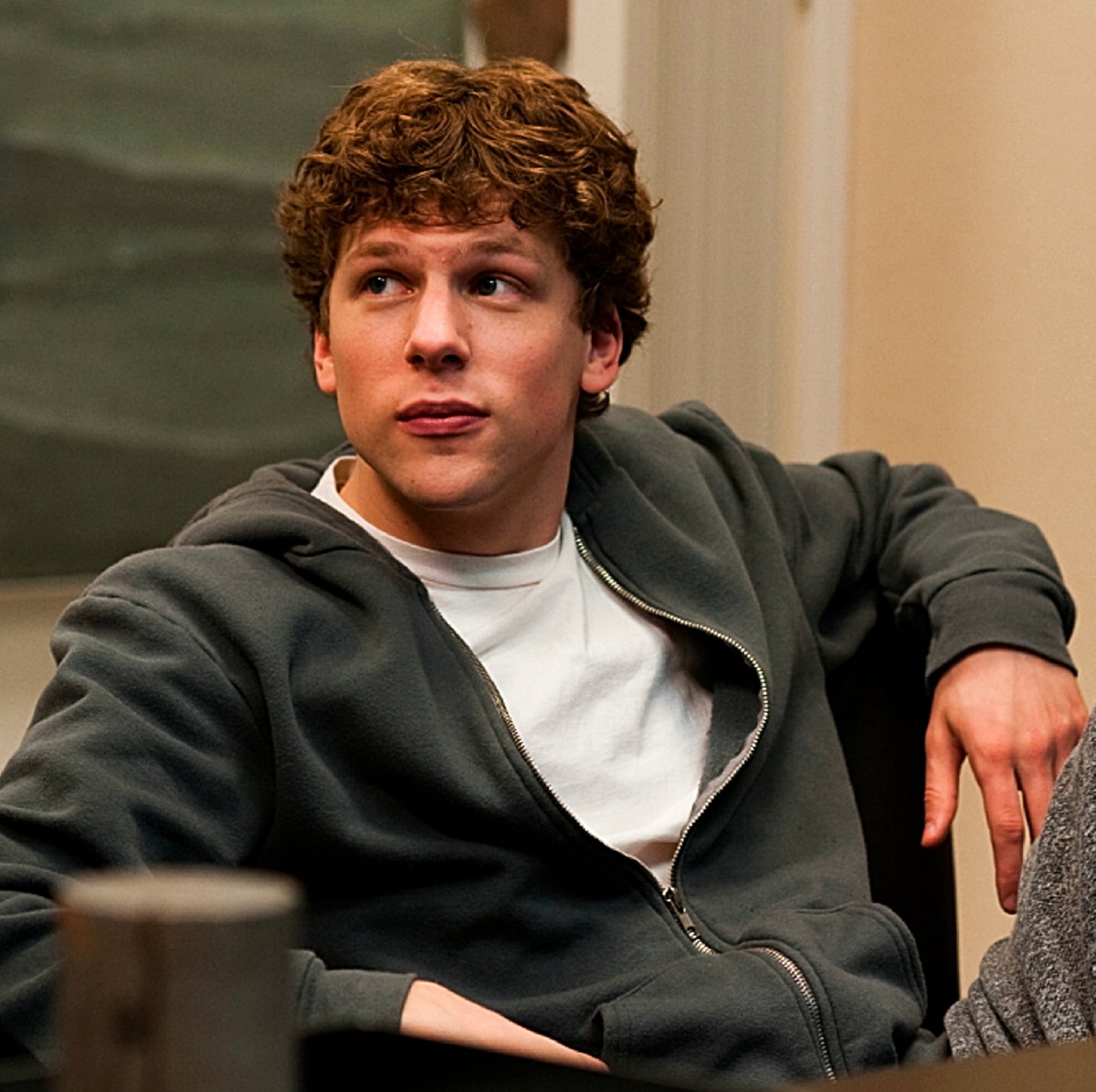 Film, "The Social Network", USA 2010,  David Fincher, Szene   Jesse  Eisenberg (Mark Zuckerberg)