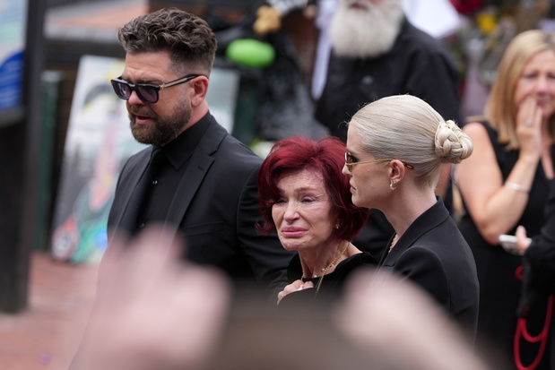 Jack Osbourne, Sharon Osbourne, Kelly Osbourne, pożegnanie Ozzy'ego Osbourne'a