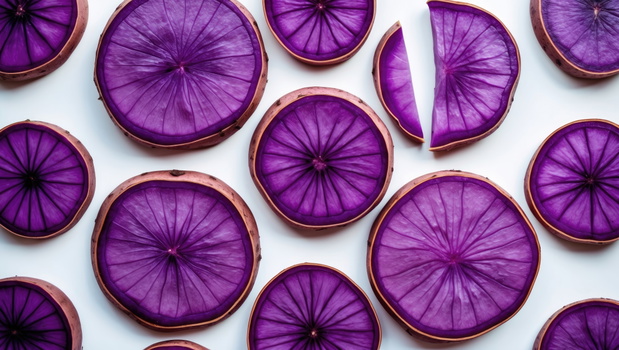 Ube krojone