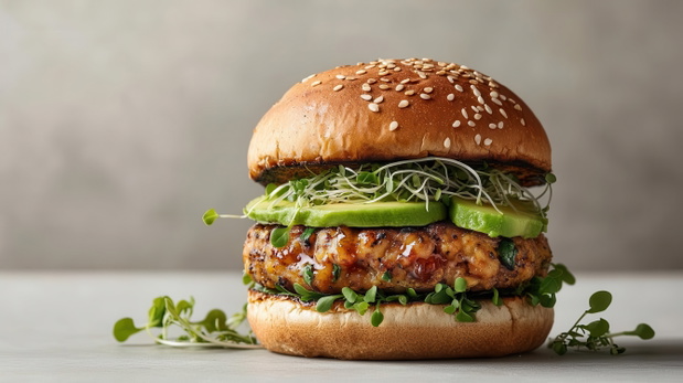 Tempeh idealnie współgra także ze smakami burgera
