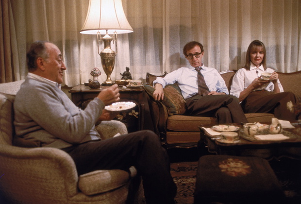 Diane Keaton, Jerry Adler, Woody Allen, 1993