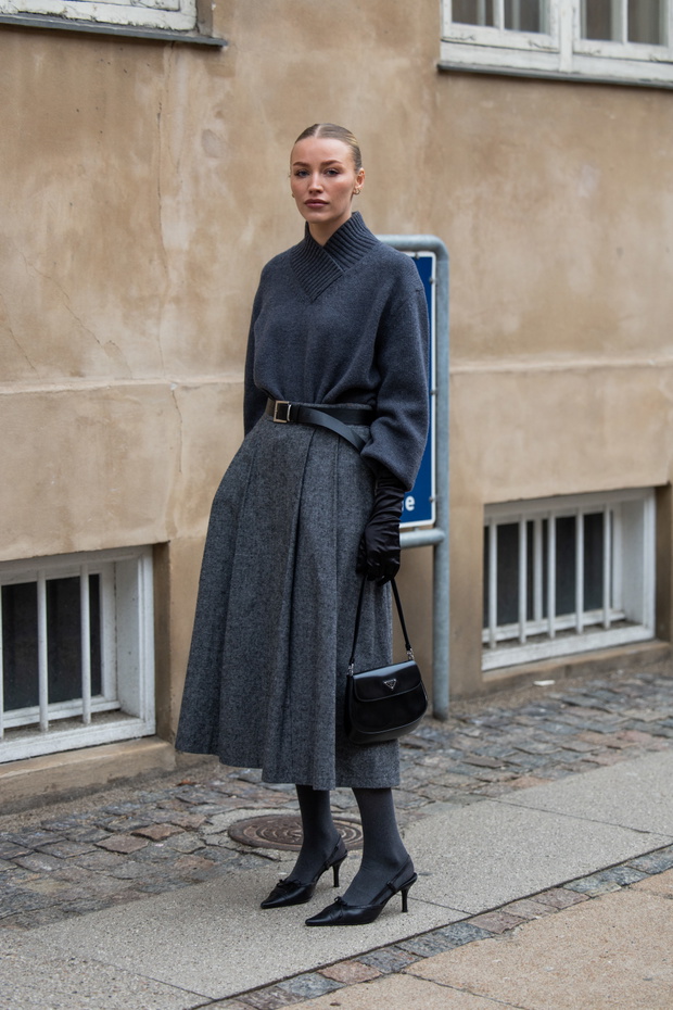 Street Style - Day 2 - Copenhagen Fashion Week AW24