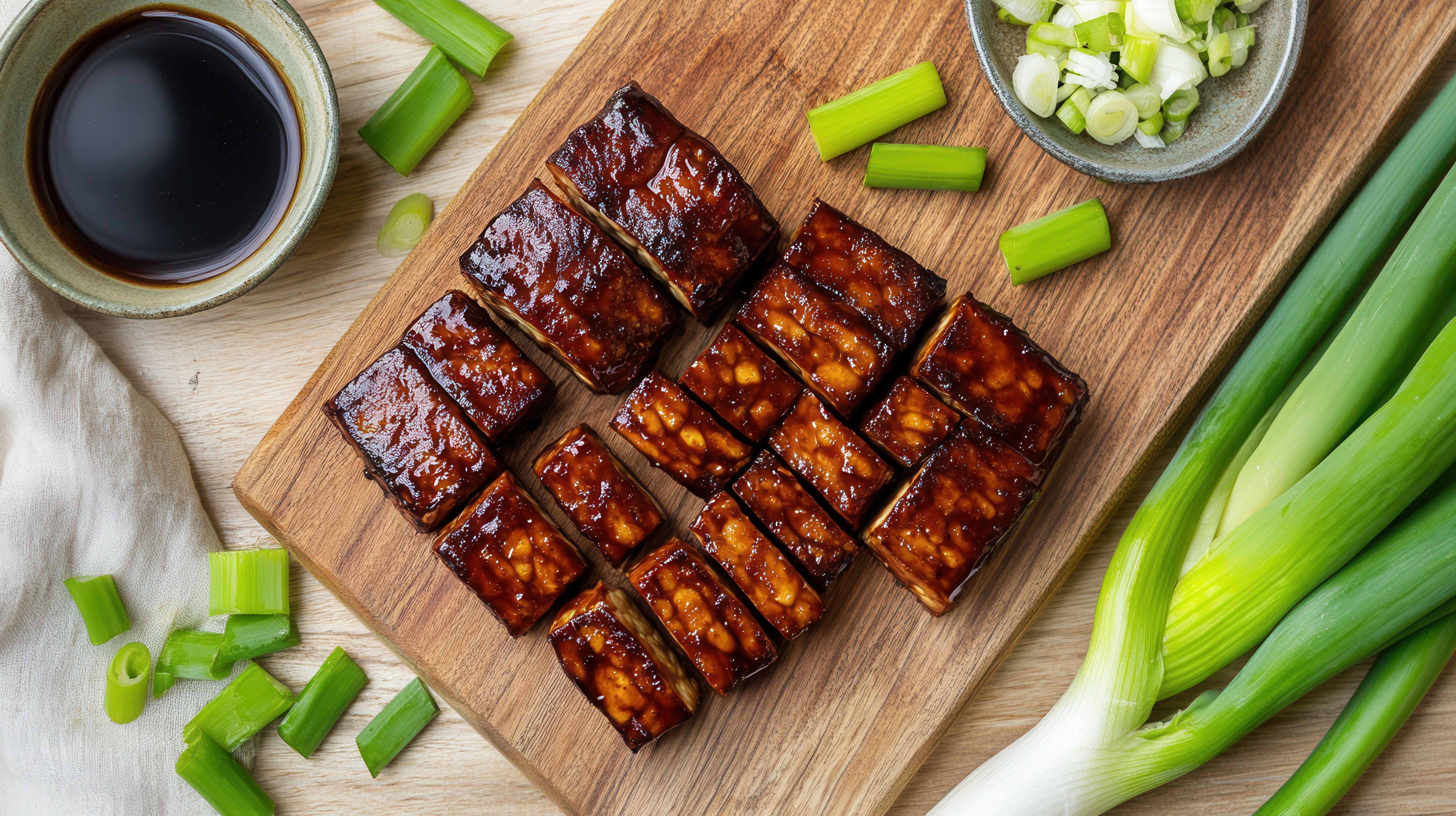 Marynowany tempeh