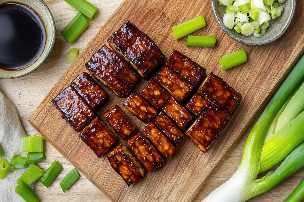 Marynowany tempeh