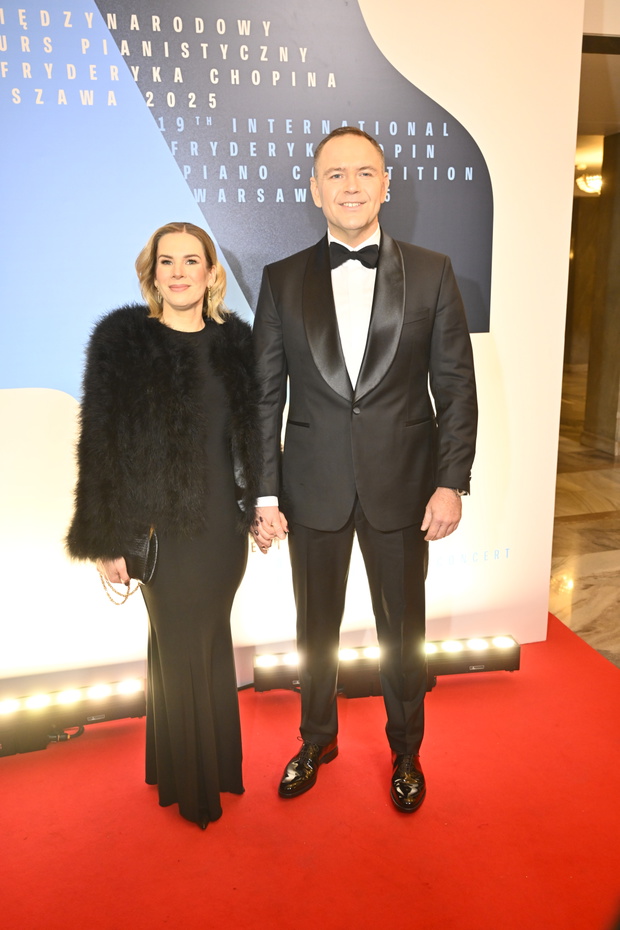 Marta Nawrocka, Karol Nawrocki, XIX Międzynarodowy Konkurs Pianistyczny im. Fryderyka Chopina - gala wręczenia nagród i I koncert laureatów