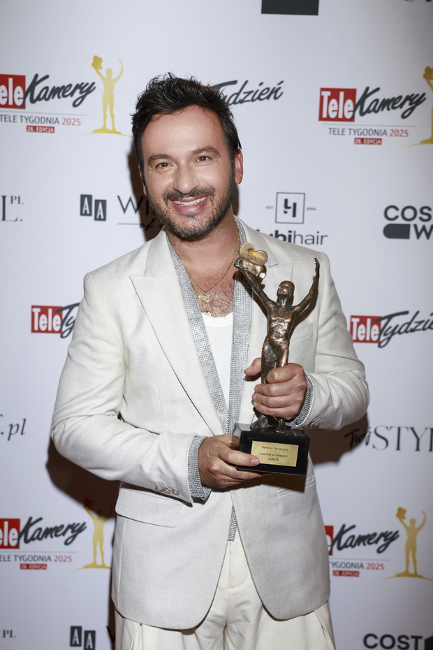 Telekamery Tele Tygodnia 2025. Stefano Terrazzino