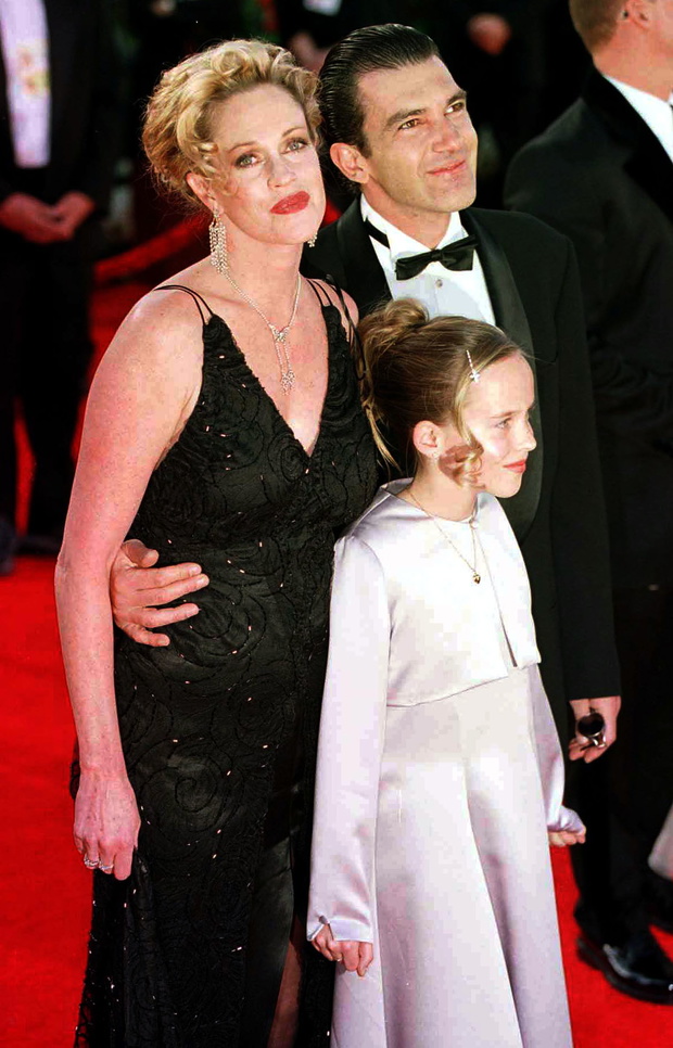 Melanie Griffith, Stella Banderas, Antonio Banderas