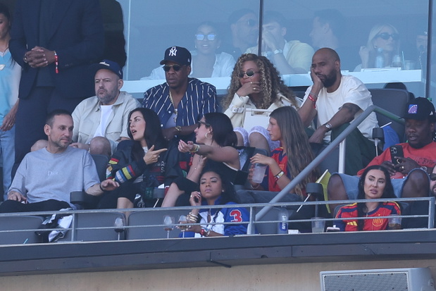 Beyonce i Jay-Z podczas finału Mistrzostw Świata FIFA 2026