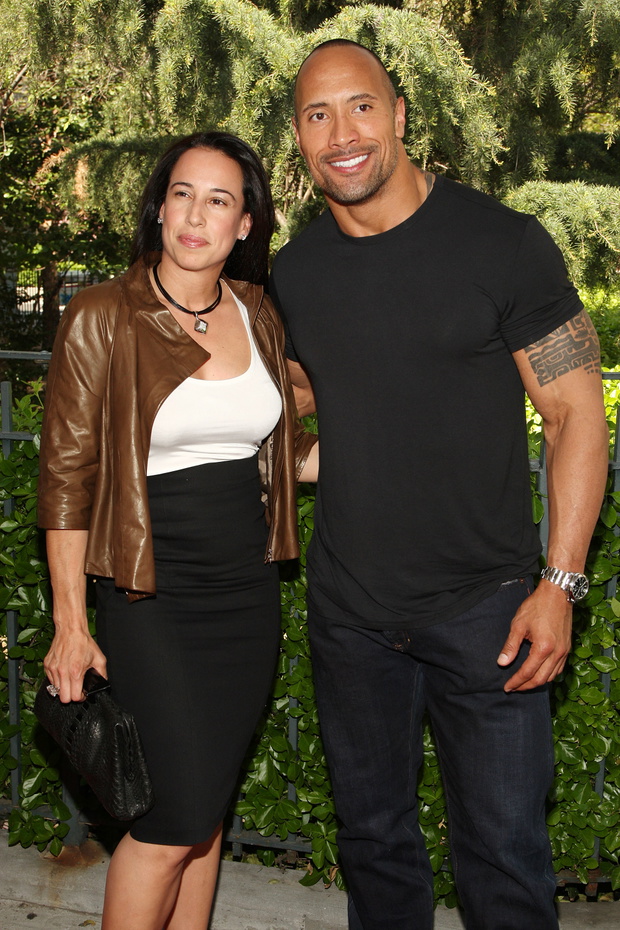 Dany Garcia i Dwayne Johnson, 25.04.2009.
