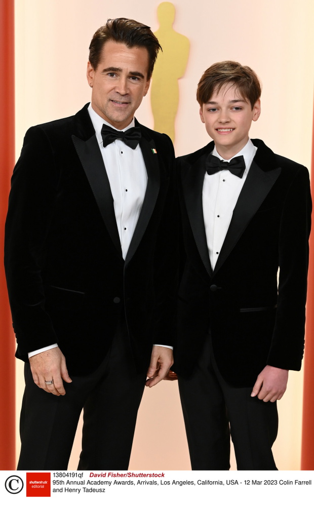 Colin Farrell i Henry Tadeusz, 12.03.2026.