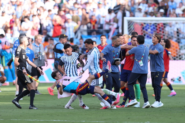 Hiszpania-Argentyna. Leandro Paredes, Gavi