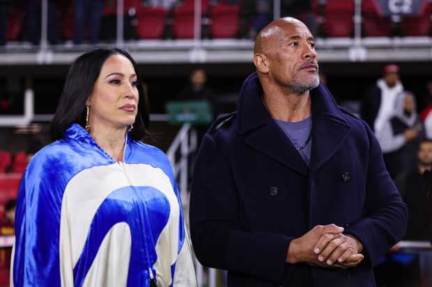 Dany Garcia i Dwayne Johnson, 19.02.2023.