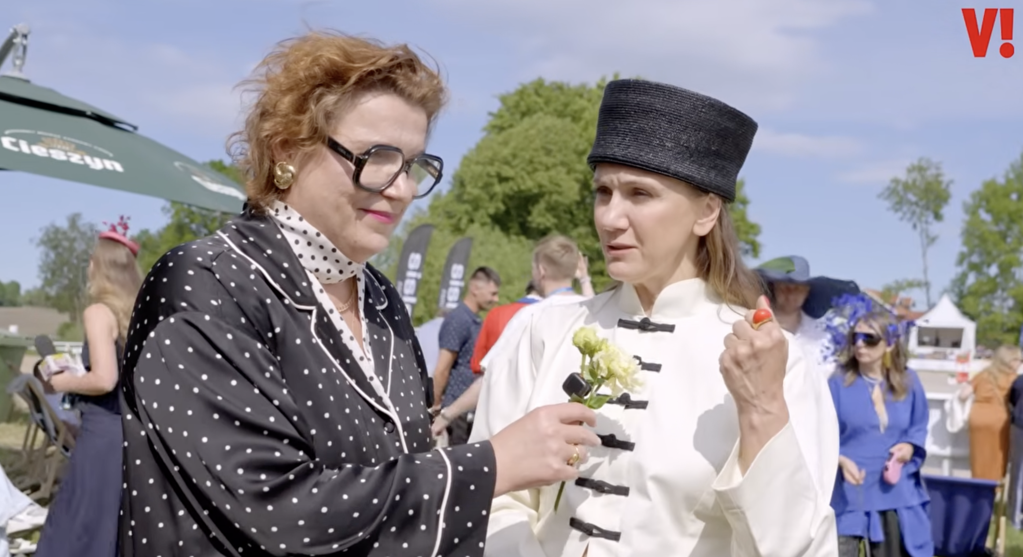 Jola Czają z Iloną Ostrowską