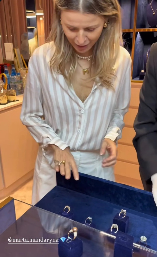 Marta Wiśniewska u jubilera