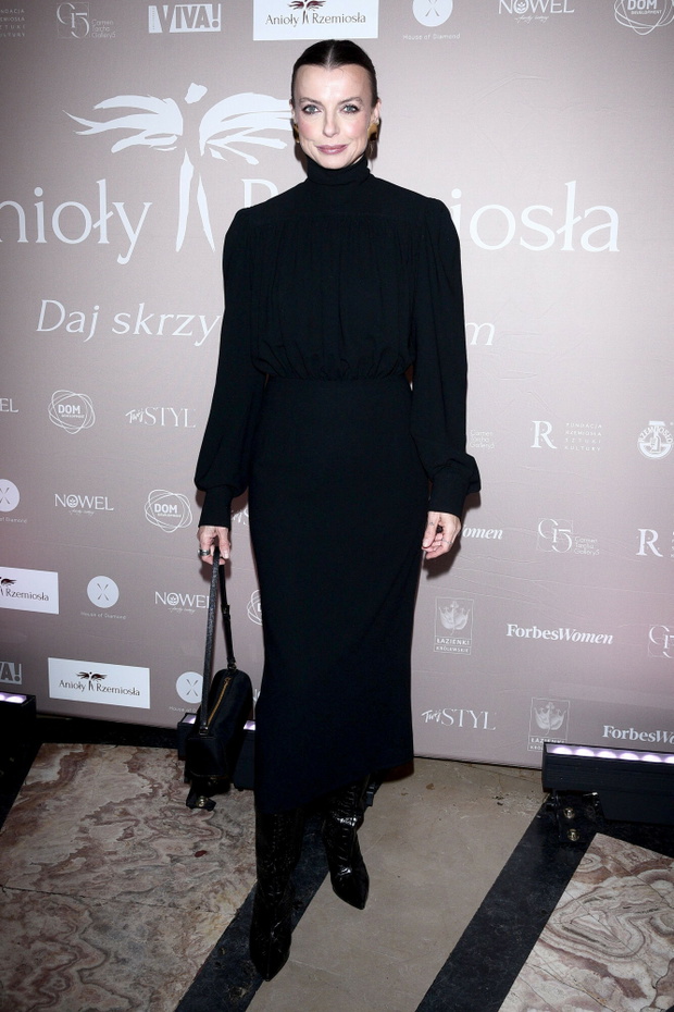 Katarzyna Sokołowska na gali finałowej Konkursu Anioły Rzemiosła