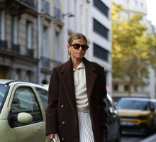 Street Style - Paris Fashion Week - Womenswear Spring Summer 2026 - Day Seven