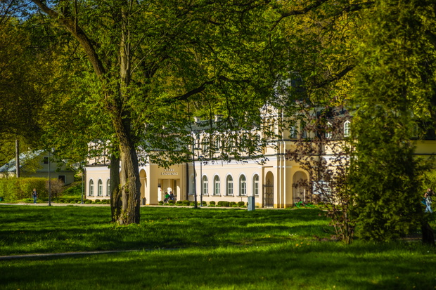 Park Zdrojowy w Nałęczowie - uzdrowisko Stare Łazienki