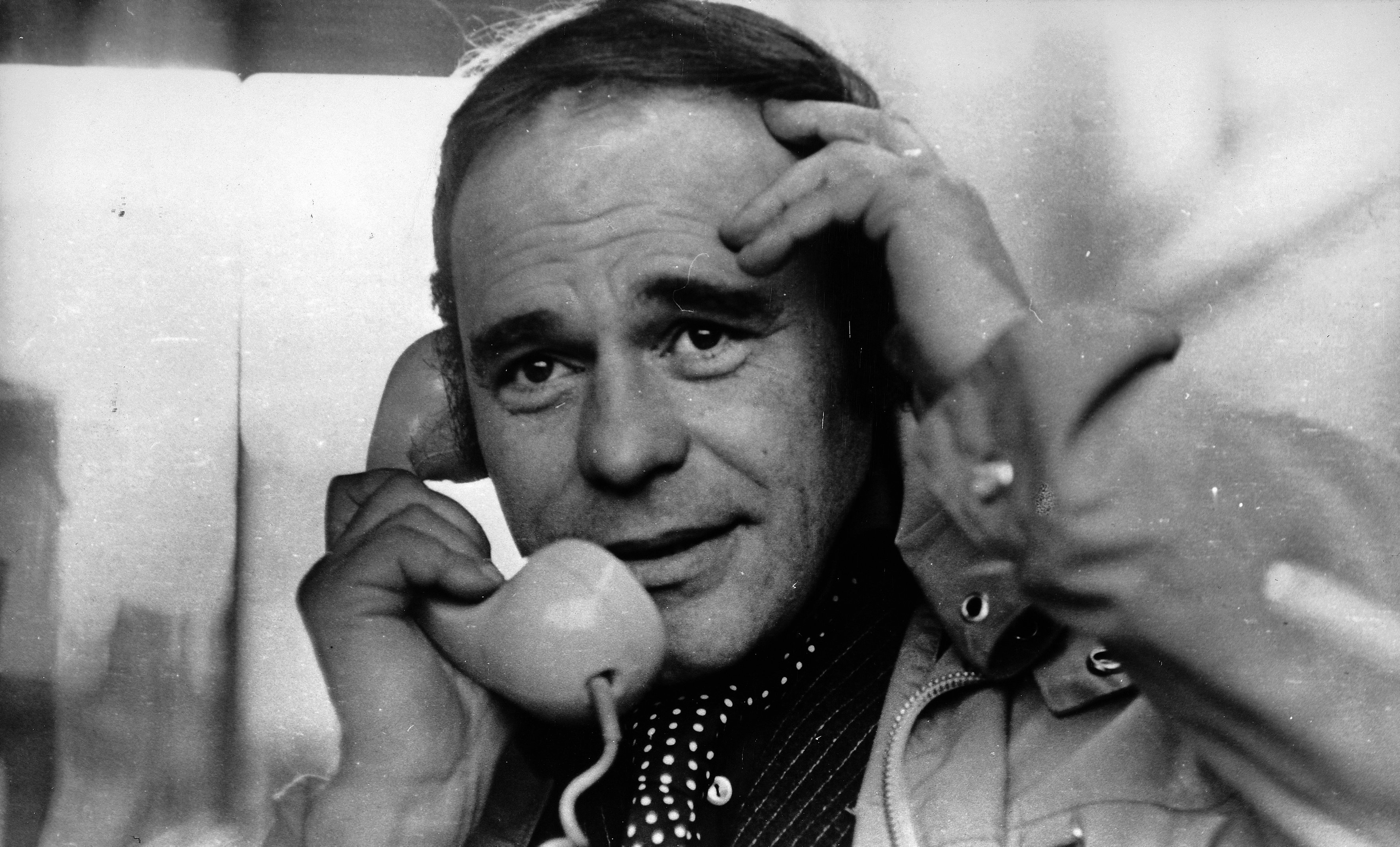 Roman Wilhelmi. Kadr z filmu ''Sam na sam", 1977 rok.