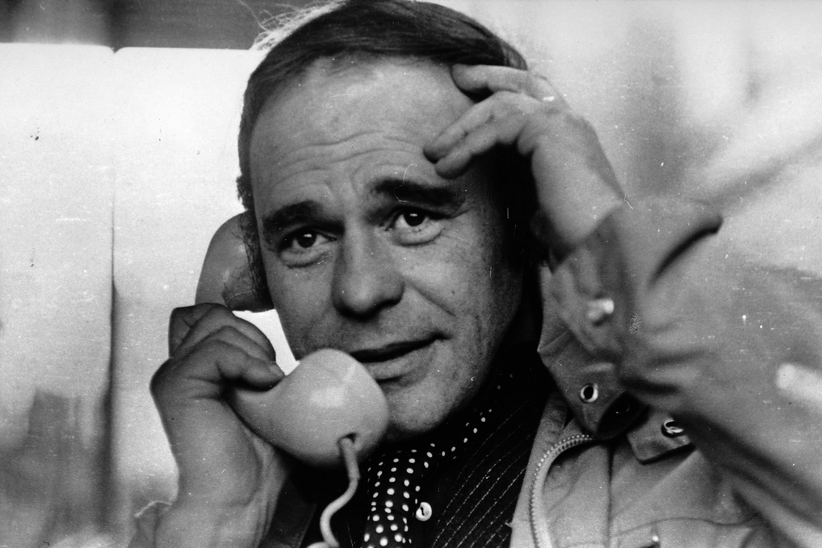 Roman Wilhelmi. Kadr z filmu ''Sam na sam", 1977 rok.