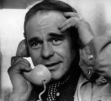 Roman Wilhelmi. Kadr z filmu ''Sam na sam", 1977 rok.