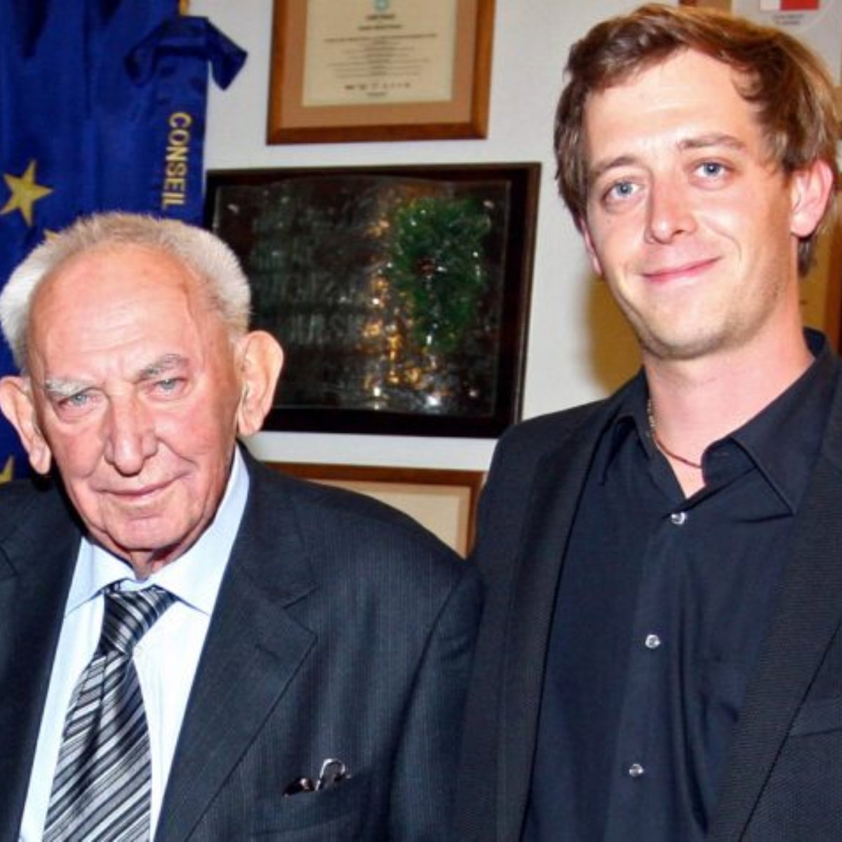jamniki  Gustaw Holoubek i Jan Holoubek