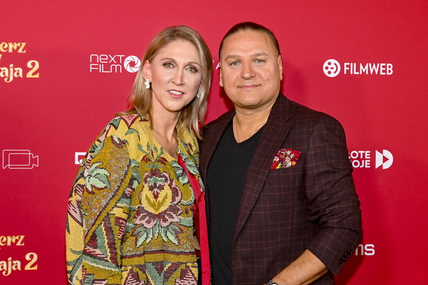 Paweł Golec, Katarzyna Golec, listopad 2025; "Uwierz w Mikołaja 2" - premiera filmu
