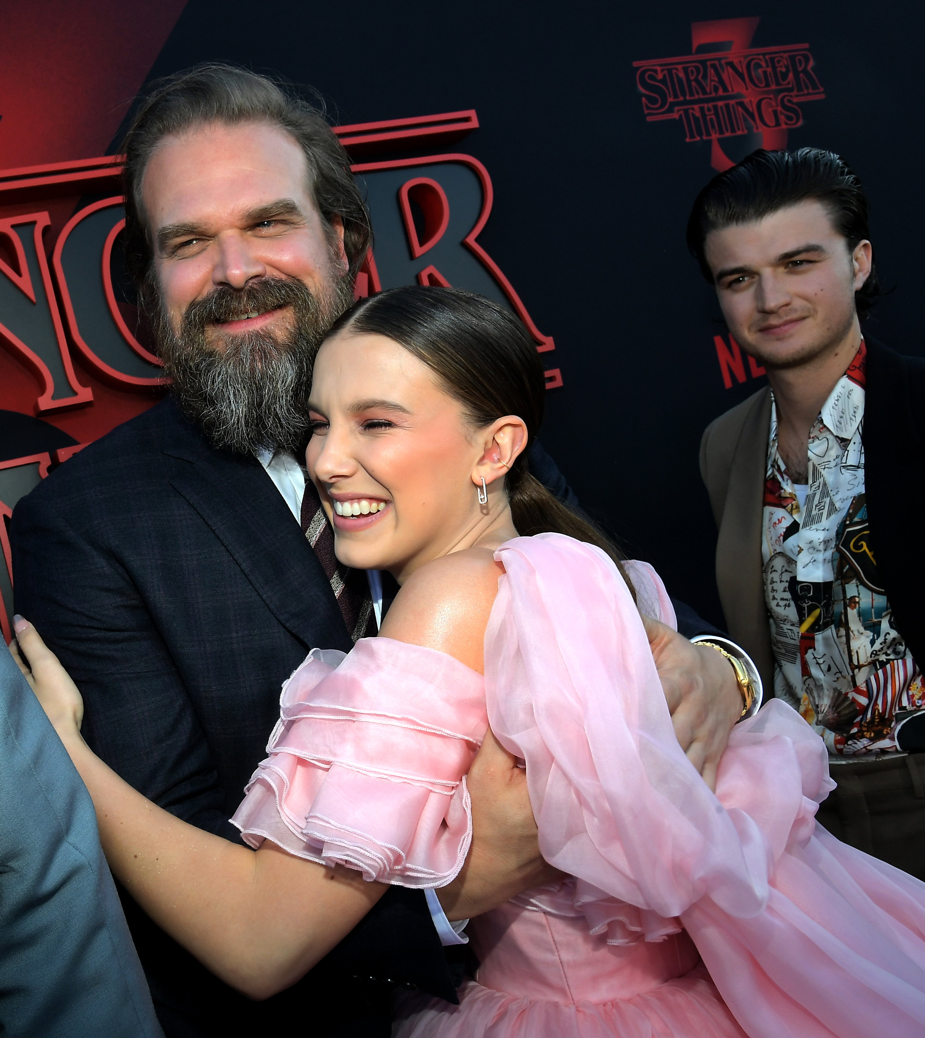 Millie Bobby Brown, David Harbour, 2019 rok