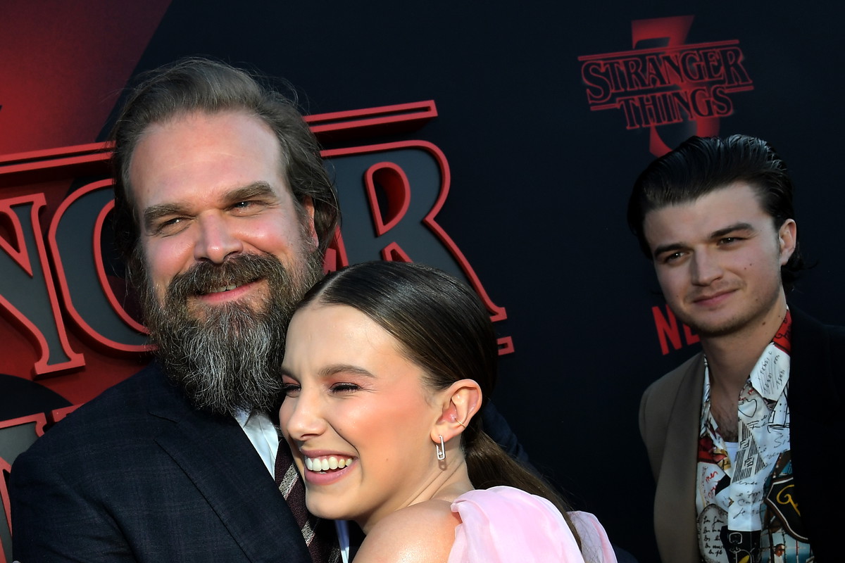 Millie Bobby Brown, David Harbour, 2019 rok